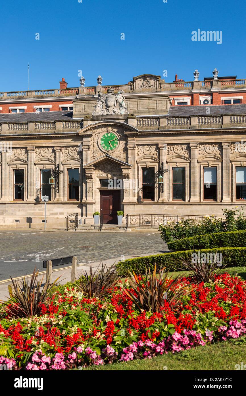 Lever House Unilever fabbrica, Port Sunlight, Wirral, Inghilterra Foto Stock