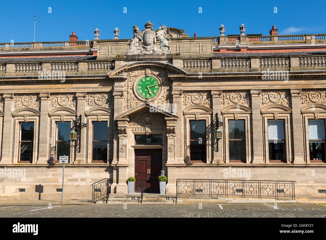Lever House Unilever fabbrica, Port Sunlight, Wirral, Inghilterra Foto Stock