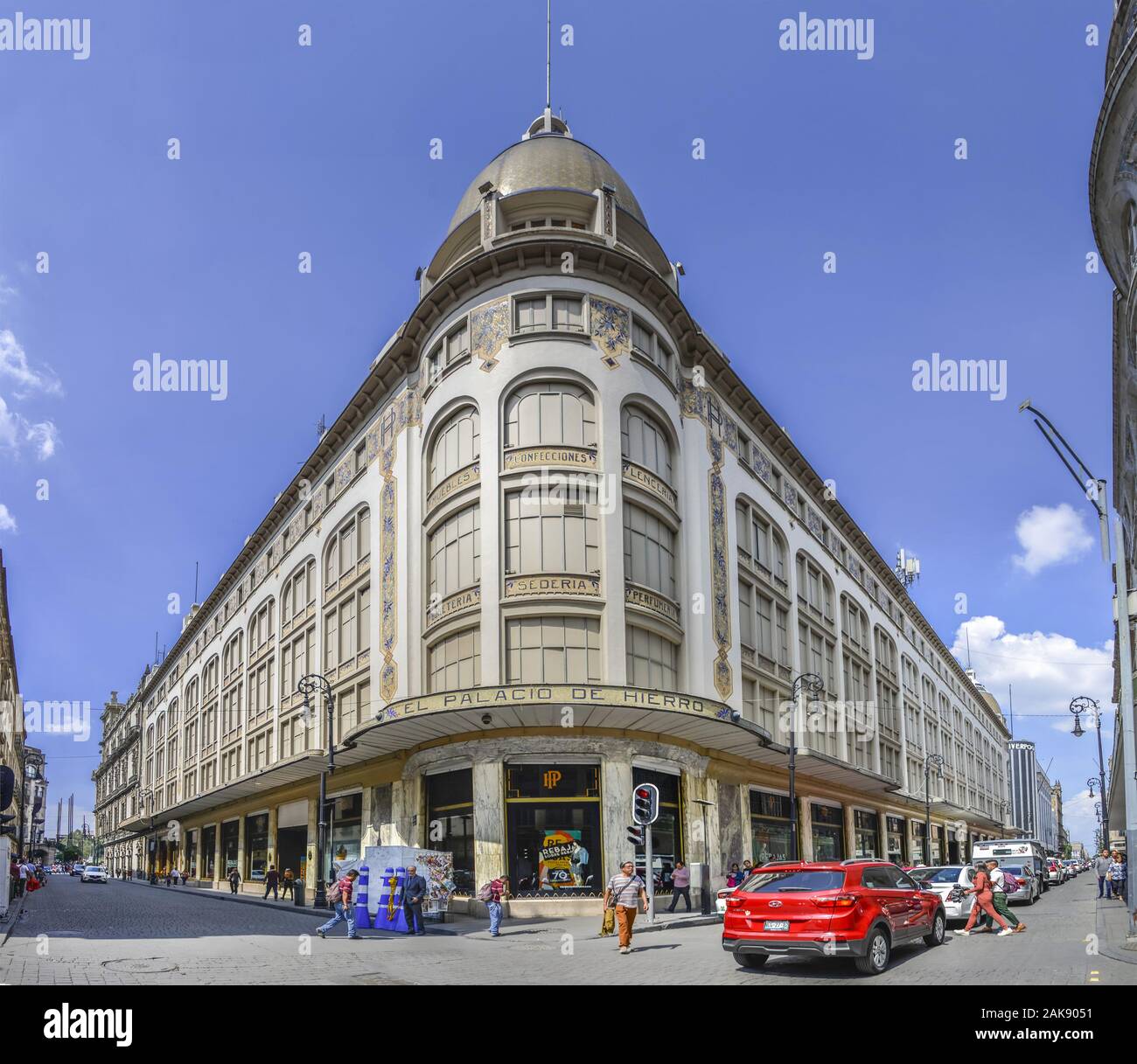 Kaufhaus El Palacio de Hierro, Mexiko Stadt, Mexiko Foto Stock