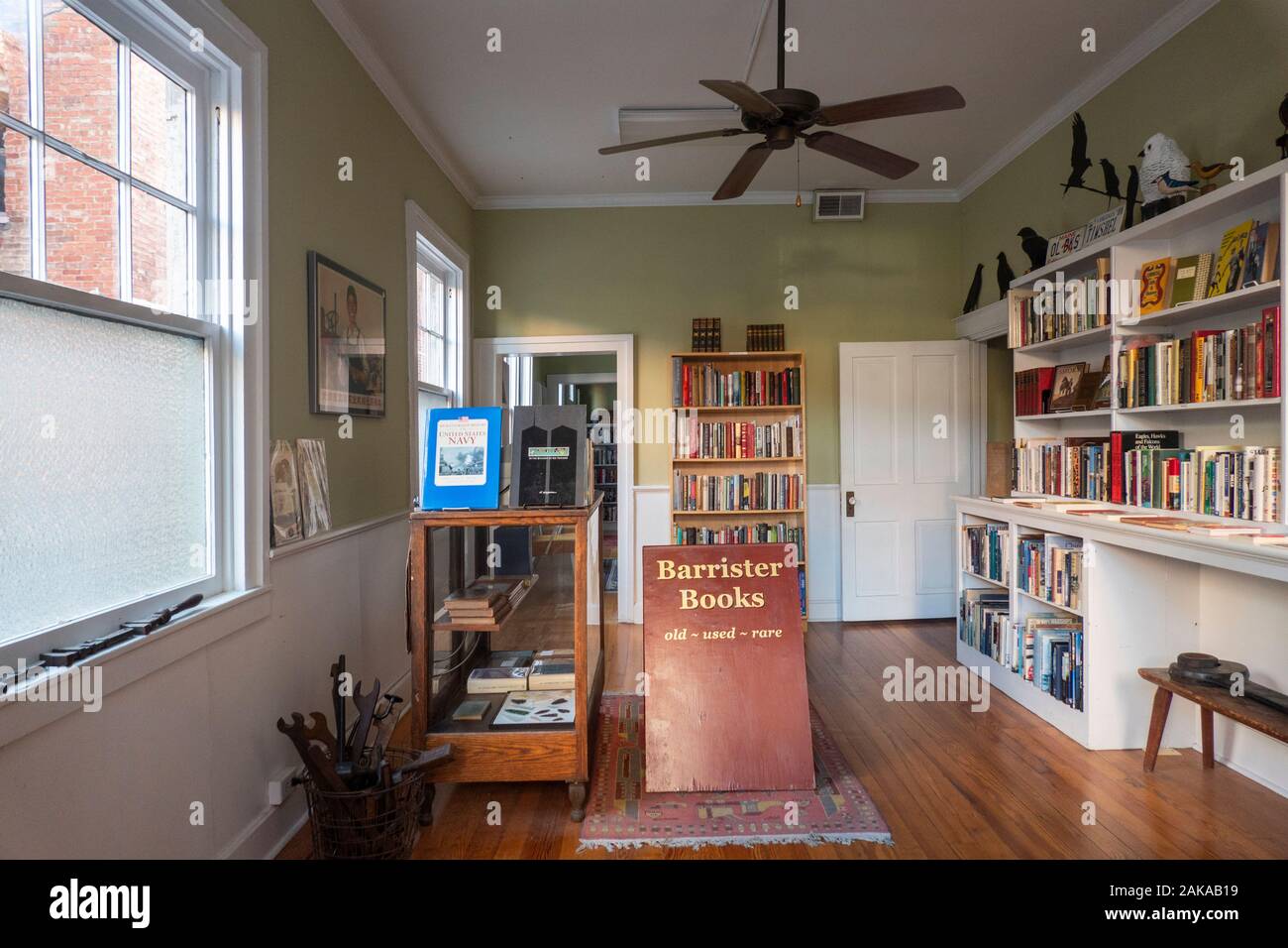 Libreria barrister a Staunton VA Foto Stock