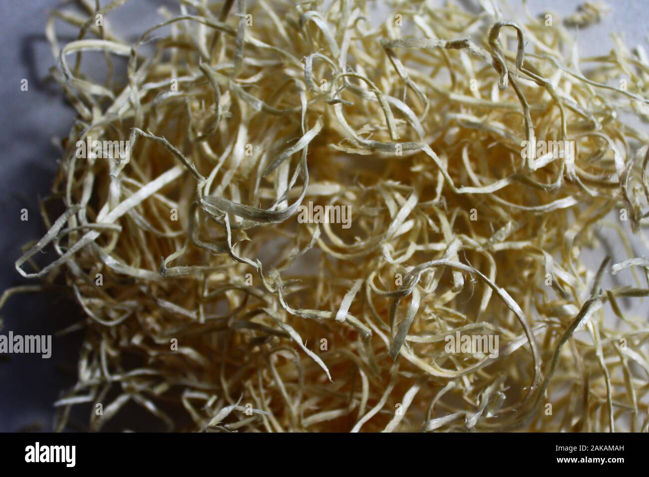 La foto mostra una lana di legno sfondo Foto Stock