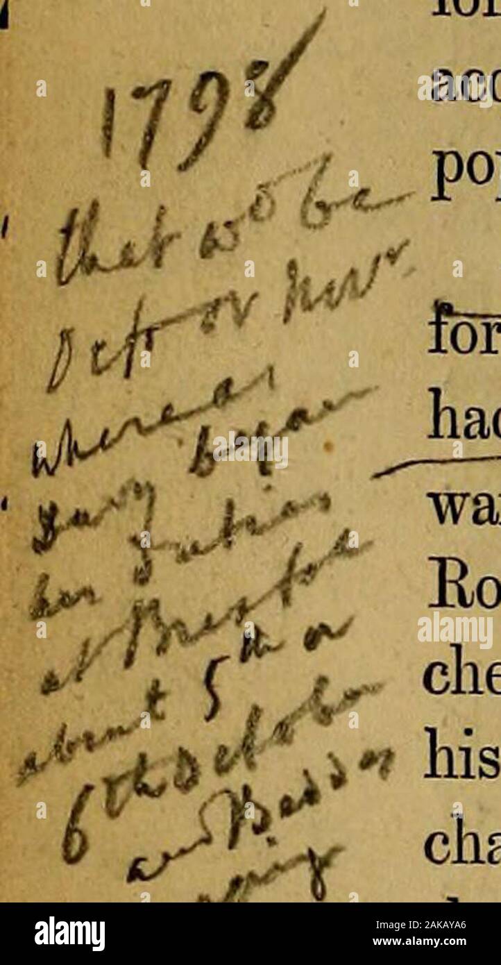 Reminiscenze di Samuel Coleridge e Robert Southey . k, che in questa intervista a Mr.Wordsworth, oggetto della lirica di ballate wasmentioned ma una volta e che casualmente e toaccount solo per il suo fallimento! Che il sig. W. ascritto a twocauses; prima le antiche Mariner, che egli ha detto,nessuno sembrava capire; e in secondo luogo le Nazioni Unite-avviso favorevole della maggior parte delle recensioni. Sul mio raggiungere Londra, avente un account per settlewith sigg. Longman e Eees, i librai ofPaternoster fila, ho venduto loro tutti i miei diritti di autore, whichwere valutate come una partita da un partito tliird. Sul mio nextseein Foto Stock