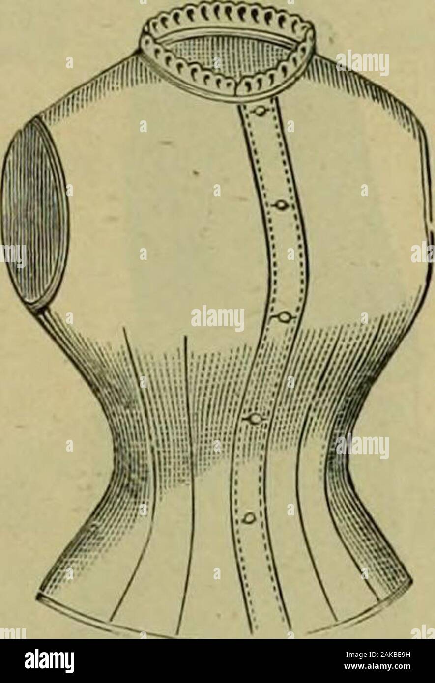 Strawbridge & Clothier's Quarterly . No. 21.-notte abito, profumatamente trimmedwith Guipure ricamo. Prezzo, mi2,85. STRAWBRIDGE & CLOTHIERS trimestrale. 189 XjJLHDIES è/dlTJSLIIN TJn^IDEI^^vV^E^I^. Corsetto coperchio. Dobbiamo tenere sempre a portata di mano il followingsizes: 23 pollici alla cintura e 36 pollici busto; 25pollici in vita e 38 pollici busto; 28 incheswaist e 40 pollici busto; 30 pollici e cintura42 pollici busto.. No. 22.-Corsetto coprire, pianura, con collo embroideryon, 45c. Foto Stock