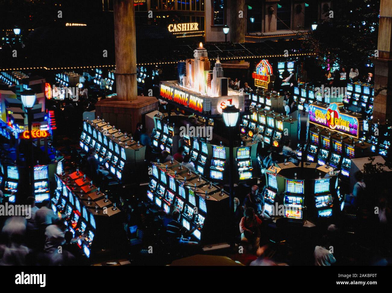 Interno del casino, Las Vegas, Nevada, STATI UNITI D'AMERICA Foto Stock