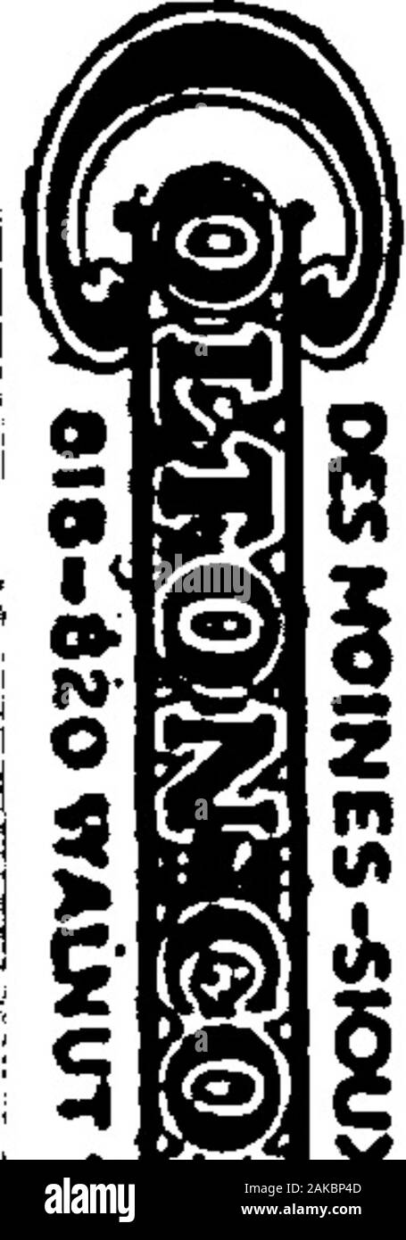 1921 Des Moines e Polk County, Iowa, Città Directory . ouglas av HARWOOD ERNEST FGenI Mngr Linea Blu trasferimento Storage &Co res 804 xvii Harwood Wm H inv 312, 303 6 avres 4 Wright Apts Haseltine Chas res 2124 Forest av Haselton Harve B dentista 413, 304 6thav res 802 33d Hashberger Newton elev opr Teach-out Bldg rms Victoria Hotel Haskamp Aug lab res 713 Sandahl Haskanip av consegna Edwd mngr Harris-Emery Co bds 1207 XIII Haskamp Louise stenog J B Weaverbds 713 Sandahl Haskamp av Marie elk la Ins ServiceBureau bds 713 Sandahl Haskamp av Minnie cashr W L WhiteShoe Co bds 713 Sandahl Haskamp av Foto Stock