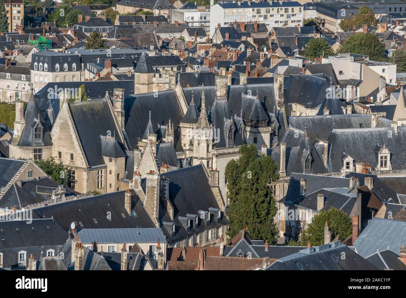 Francia, Cher, Bourges, Jacques Coeur palace Foto Stock