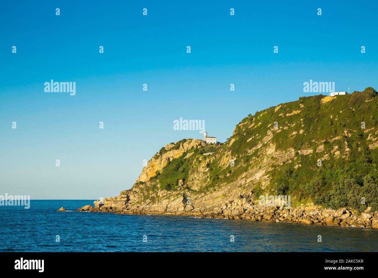 Spagna, Paesi Baschi, Guipuzcoa, Getaria Foto Stock