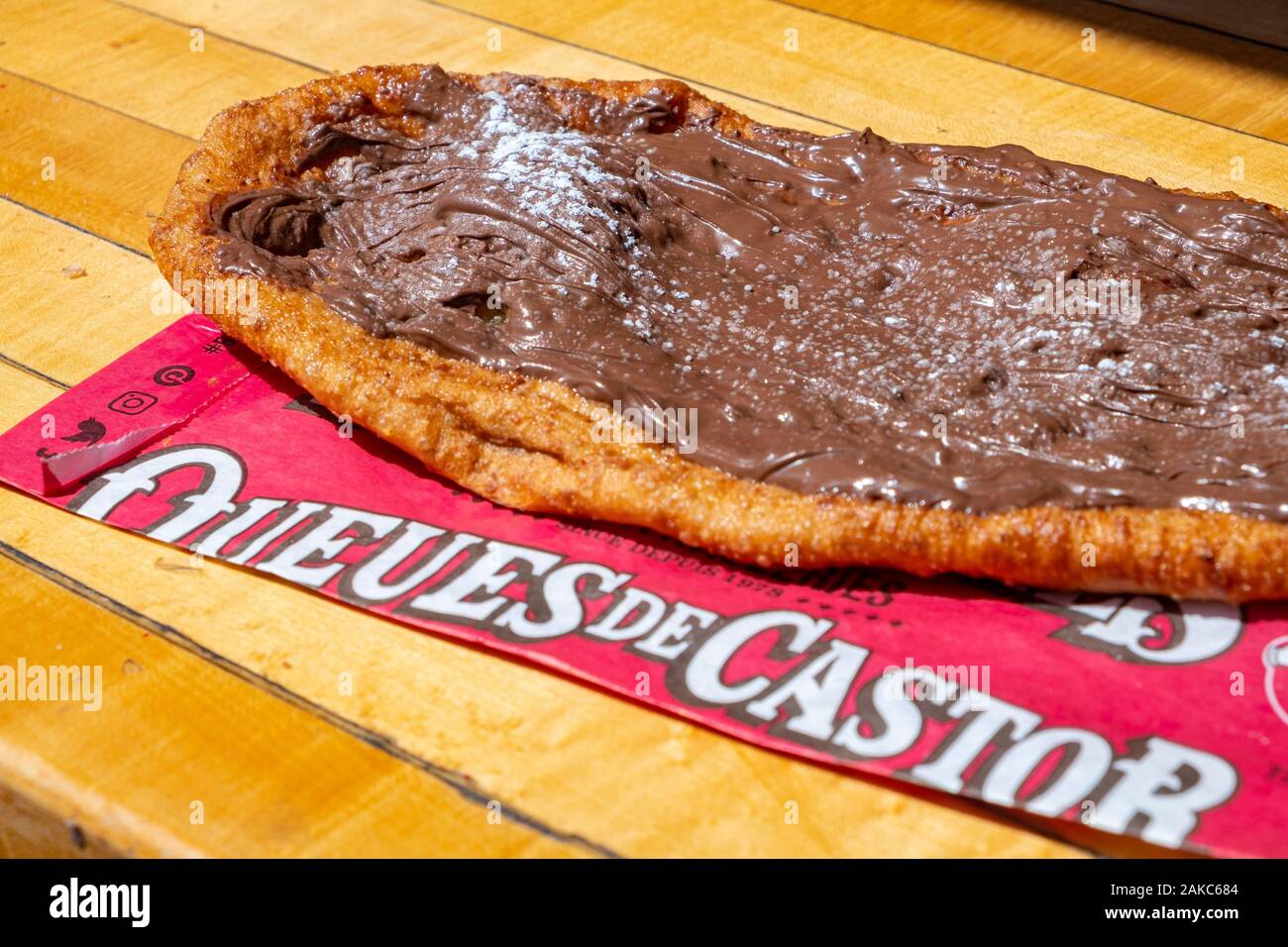Canada, Provincia di Ontario, Ottawa, Byward Market, coda di castoro Foto Stock