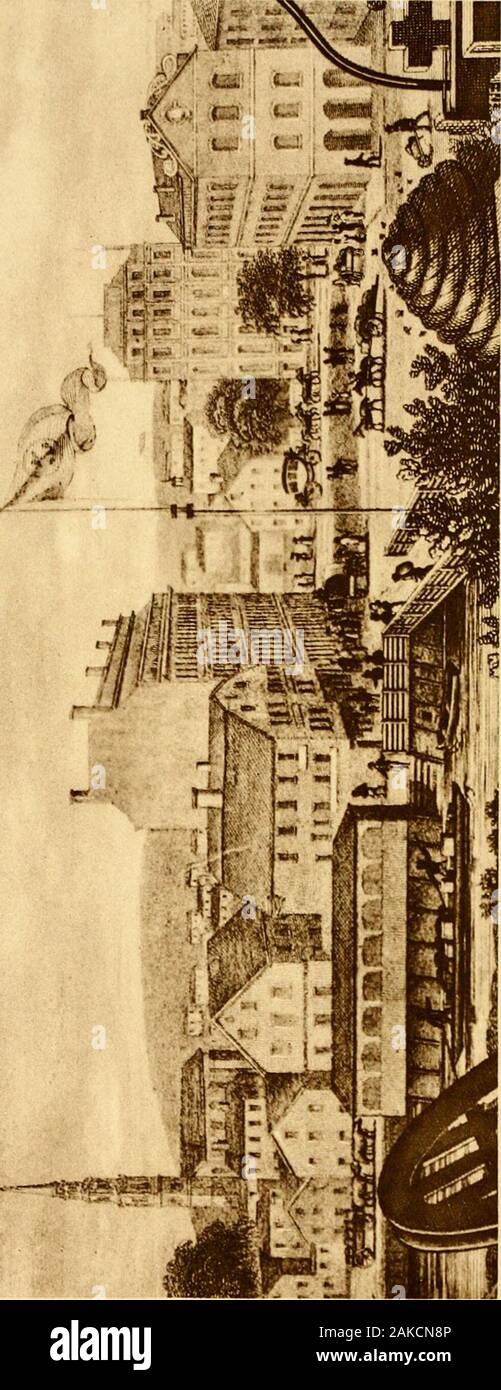 La provvidenza in epoca coloniale . jt^-* M•v^i•V;^^.-.. I ----^^M^i 0^ Vista della piazza del mercato che mostra il primo incontro di Battista-casa sulla sinistra,la vecchia casa di caffè nel centro e il vecchio MarketHouse sulla destra. Questa è la prima vista del thesquare, e viene preso dal diploma di ProvidenceAssociation della meccanica e dei produttori. Esso wasdrawn circa 1824. ^Hol 3x1} n. J^uofl-s^b^^^^ izbq&H i^Jii i8£w jI .ai-jTuJoij^uanM bnti s^;finrfi^l/I la provvidenza in epoca coloniale da Gertrude Selwyn Kimball PFifb una introduzione da J. Franklin Jameson, LL.D.ILLUSTRATEDprovidenceincolo00inkimb Foto Stock