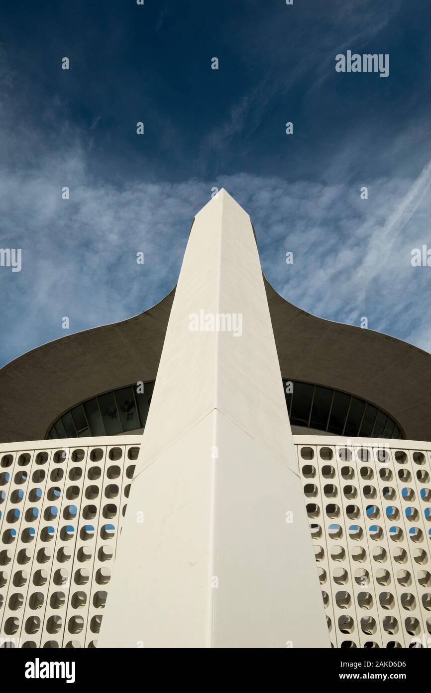 LAX tema edificio. Los Angeles International Airport - LAX - Los Angeles, California, Stati Uniti d'America Foto Stock