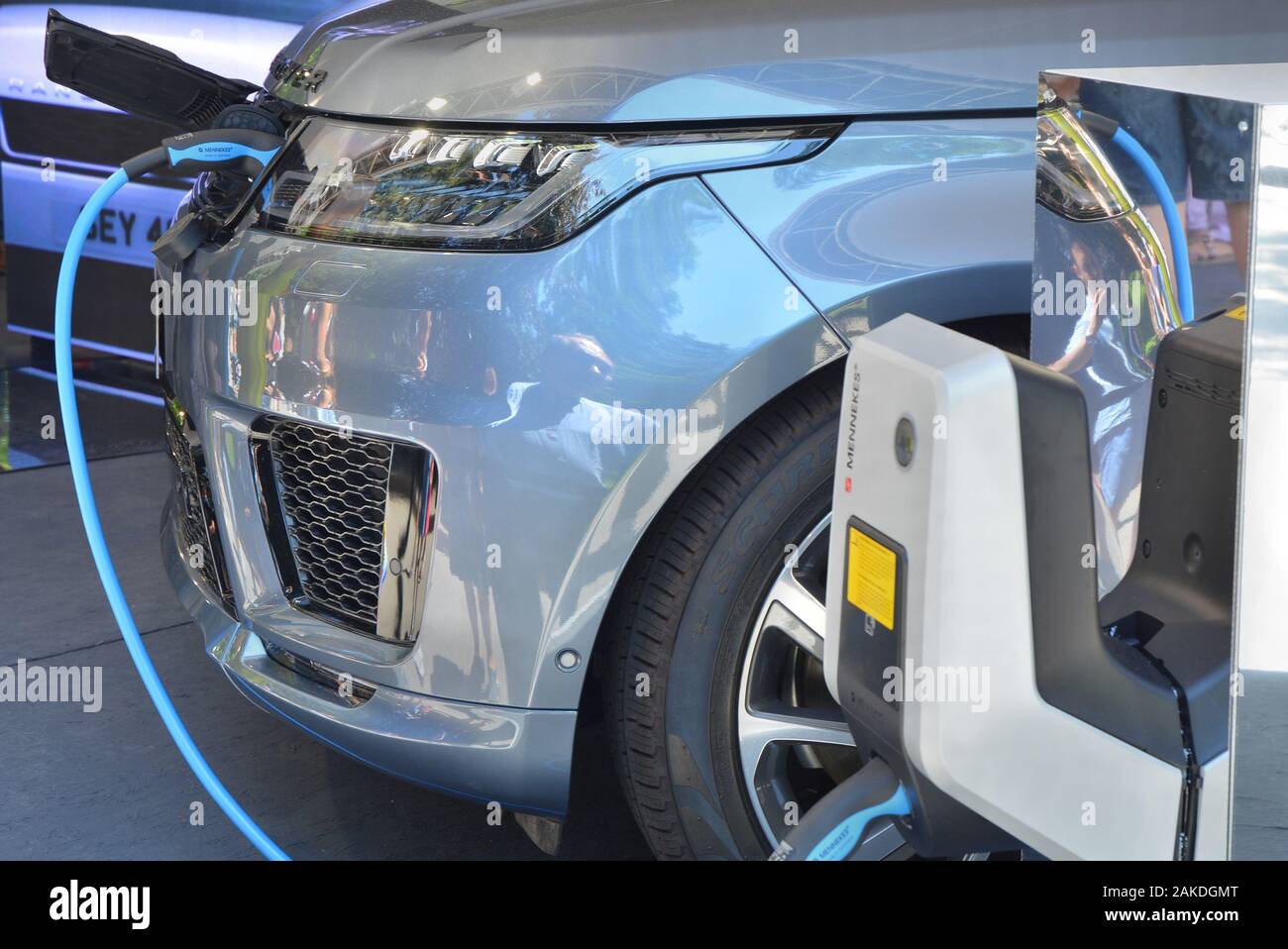 Torino Piemonte, Italia. -06/09/2018- annuale "Torino Motor Show' (Salone Internazionale dell'auto) al Parco del Valentino e Castello. Foto Stock