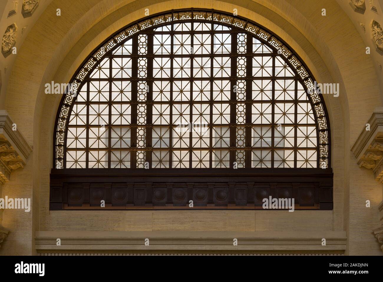 Il Senato del Canada Building Interior. La grandezza dei primi del Novecento in stile con elettrico-tecnologia efficiente. Foto Stock