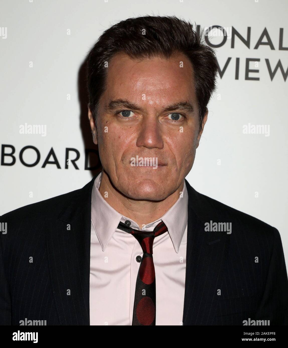 Gennaio 8, 2020, New York New York, Stati Uniti d'America: Attore MICHAEL SHANNON assiste il National Board of Review Annual Awards Gala tenutosi a Cipriani 42nd Street. (Credito Immagine: © Nancy Kaszerman/ZUMA filo) Foto Stock