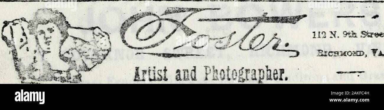 Eglefino's directory di Manchester, Va. e sobborghi ..a cui è allegata una business directory di Chesterfield County .. . &58B M f , S. H. HAWES I CO., XVIII AMD CARY STS.. RICHMOND, YA. Il dominio vecchio edificio e prestito ASSON, C L Gregorv a^t, 1002 scafo, Leader hldgLNITED BANCARIO E COSTRUZIONE DI CO (Richmond), Agostino Royall & Co agts 10 e XIX auto costruttori assale.Johnson J R k Co. R & P RR Maury station carpentieri e muratori.ANDREWS M P, Hull ext e 31thBlanton G T. 21 posteriore w 19thFauikoner B F, 510 StocktonROCK JOSEPH G. B2d nr Midlothian tpkWalker R D, 301 7Cor Perry tappeti, coagulo di olio Foto Stock