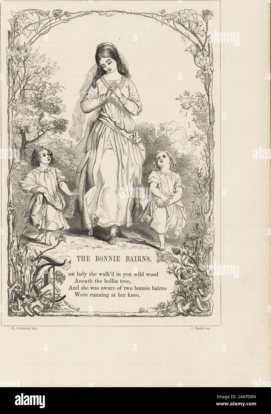 Il libro di Ballate inglesi . Cunningham è stato realizzato ed è sostenuta da hisballads lirica e pezzi. Essi sono squisiti nel sentimento e carattere, elegante instyle, aggraziato in espressione e naturale nel concepimento. Essi sembrano anzi il mereunstudied effusioni del cuore; eppure essi portano il più rigoroso e più criticalinspection di coloro che considerano la finitura elaborate per essere almeno il secondo requisito ofwriters della canzone. Il suo paese fornito di lui con temi fertile ; ma il peculiardialect della Scozia (in cui egli scrisse di frequente), il suo buon gusto impedito fromrendering difficili o addirittura i Foto Stock
