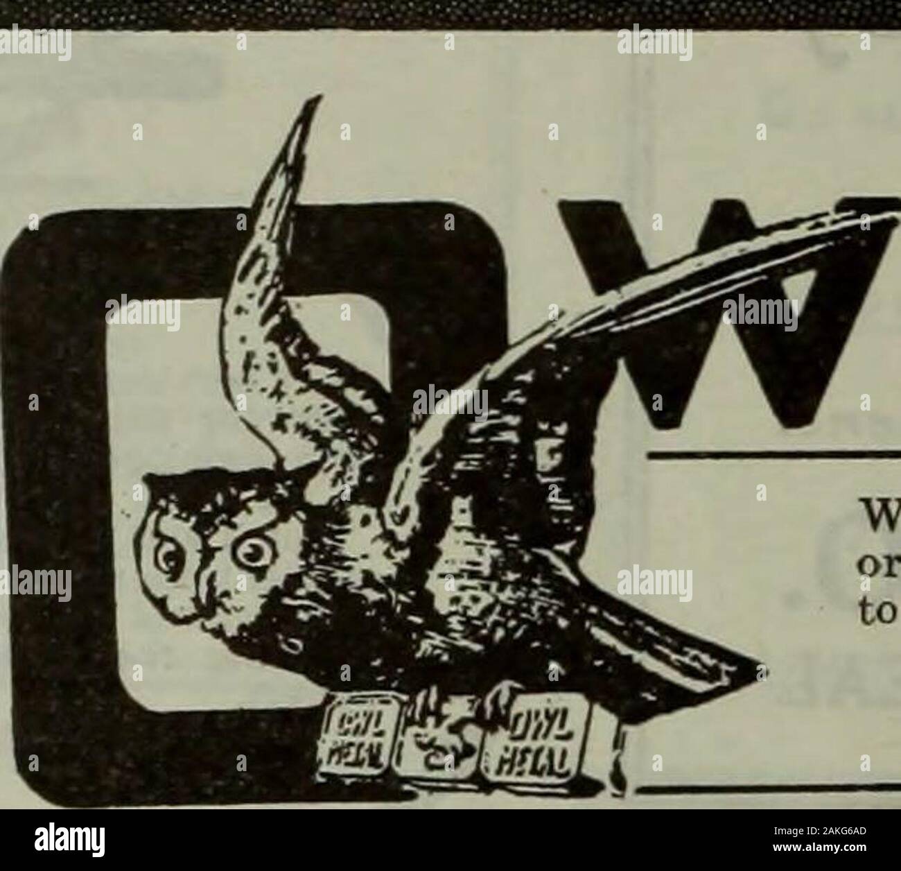 Merchandising Hardware settembre-dicembre 1919 . Lamiera di affrancature e automatico di macchina a vite prodotti saremo lieti di darvi il nostro preventivo a ordine yournext. Auto su fratelli Caron Bldg., 233-239 Bleury San, Montreal JKS2S93SI ZWTWffT. Chiodo Bin contatori, casi di vite-kindsof tutti i raccordi del negozio. CAMERON & CAMPBELL, ww.0™ Toronto. Canada L metalli ci vengono continuamente chiesto da ordine di posta case a fillorders per Owl Babbitt metallo. Questa attività dovrebbe essere goingto locale rivenditore hardware. Meglio tenere una contabilità di magazzino a portata di mano. OWL METAL CO., LIMITATO, WINNIPEG AU CD UNA QER rappresentando. 11. rK Foto Stock