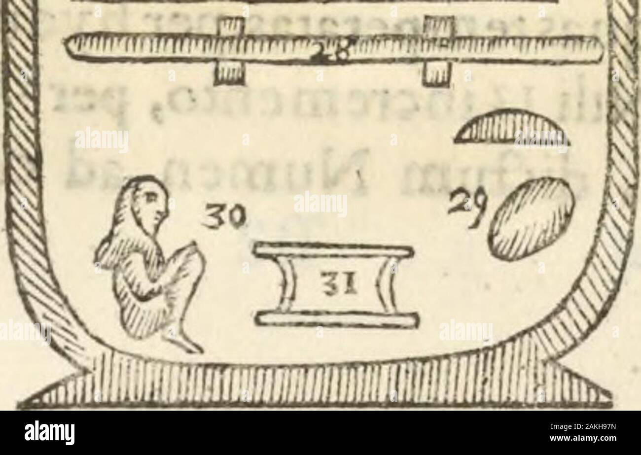 Athanasii Kircheri e SocIesu Obeliscus Pamphilius, hoc est, interpretatio noua & hucusque intentata obelisci hieroglyphici quem non ita pridem ex veteri hippodromo Antonini Caracallae Caesaris, nel forum agonale transtulit, integritati restituit & in Vbis Aeternae ornamentum erexit Innocentius XPontMax: in quo post varia Aegyptiacae, Chaldaicae, Hebraicae, Graecanicae antiquitatis doctrinaeque qua sacrae, qua profanae monumenta, veterum tandem theologia, hieroglyphicis inuoluta symbolis, detecta e tenebris in lucem asseritur . H ^^0&GT;^^^. Obelifc.Latus 11.Mcnd. Ho obeiirc. SQ$ LIBER V. OBELSCI Foto Stock