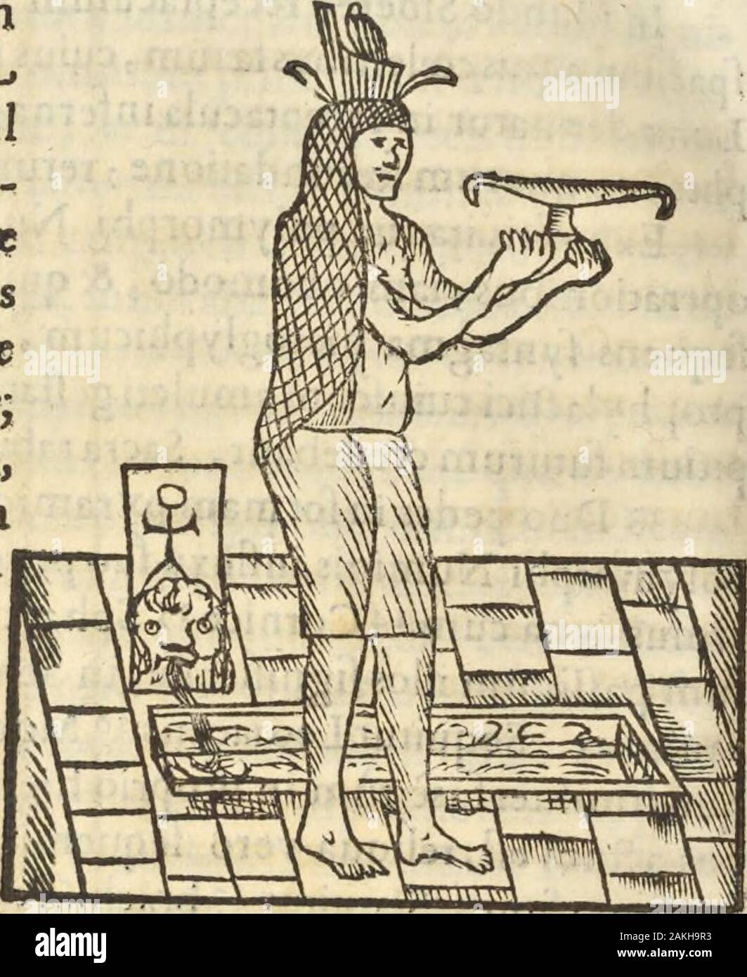 Athanasii Kircheri e SocIesu Obeliscus Pamphilius, hoc est, interpretatio noua & hucusque intentata obelisci hieroglyphici quem non ita pridem ex veteri hippodromo Antonini Caracallae Caesaris, nel forum agonale transtulit, integritati restituit & in Vbis Aeternae ornamentum erexit Innocentius XPontMax: in quo post varia Aegyptiacae, Chaldaicae, Hebraicae, Graecanicae antiquitatis doctrinaeque qua sacrae, qua profanae monumenta, veterum tandem theologia, hieroglyphicis inuoluta symbolis, detecta e tenebris in lucem asseritur . ulumexemeric;&hiceftratiohuiushieroglyphiciiitaqi huiusreceptacuhcur Foto Stock