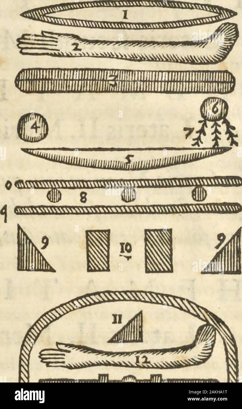 Athanasii Kircheri e SocIesu Obeliscus Pamphilius, hoc est, interpretatio noua & hucusque intentata obelisci hieroglyphici quem non ita pridem ex veteri hippodromo Antonini Caracallae Caesaris, nel forum agonale transtulit, integritati restituit & in Vbis Aeternae ornamentum erexit Innocentius XPontMax: in quo post varia Aegyptiacae, Chaldaicae, Hebraicae, Graecanicae antiquitatis doctrinaeque qua sacrae, qua profanae monumenta, veterum tandem theologia, hieroglyphicis inuoluta symbolis, detecta e tenebris in lucem asseritur . tanciam inferiorisjnundiaccrahicur, vnde perinfluxumcius vita,pervfu Foto Stock