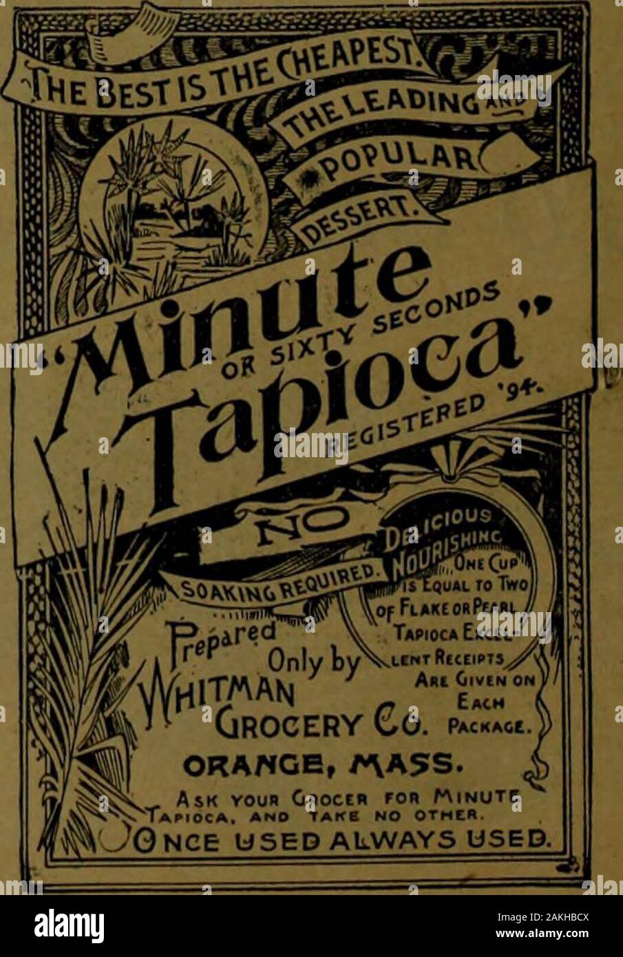 Canadian grocer Gennaio-Giugno 1898 . con ogni assortedorder di 100 libbre di monsone INDO-CEYLONTEA Il Cabinet è un dispositivo novelI, ed è sicuro di attractI l attenzione del vostro cus- 1 se il monsone dont pleaseyour meglio i clienti thanany tè che mai avuto, ri-girare .. Il droghiere canadese 33 in vendita. Scatole Chnice Herringsand affumicato Half-Barrels aringhe - •Scelta primo fagioli, evaporato mele. Applicare JAS. R. scudi & CO. Bordo di commercio, TORONTO Foto Stock