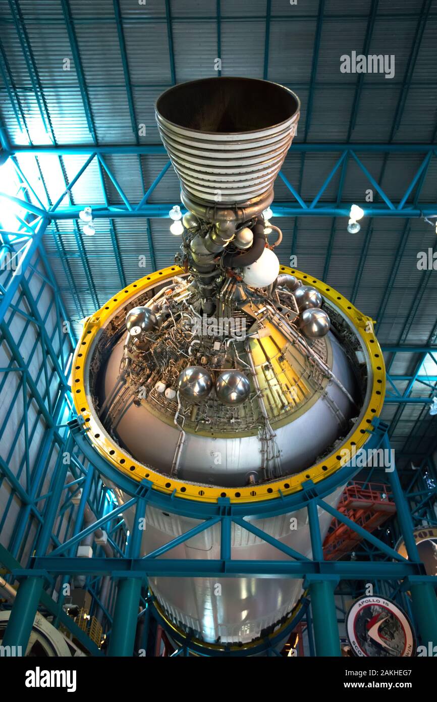 Kennedy Space Center, Cape Canaveral, Stati Uniti Foto Stock