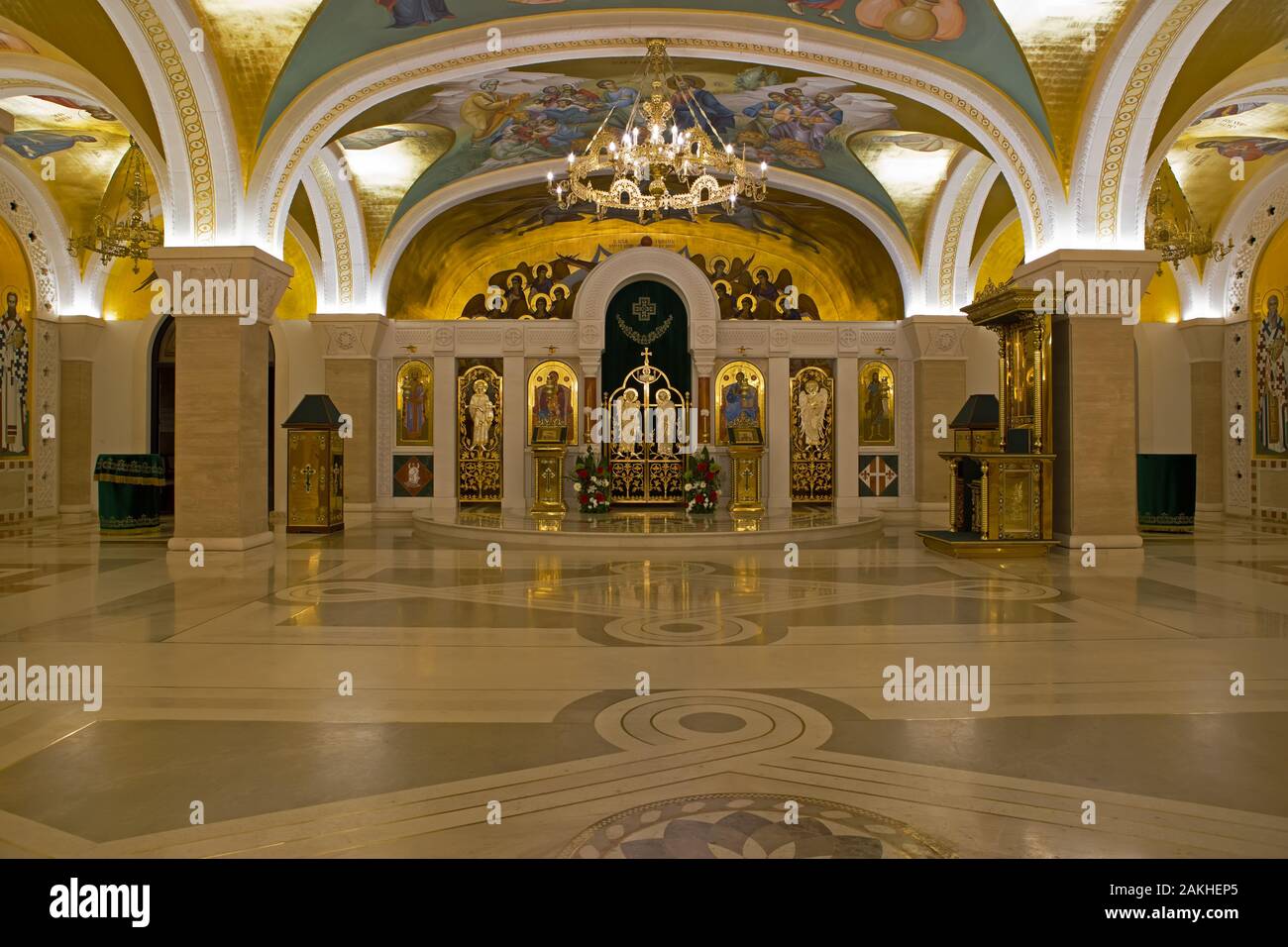 Chiesa di San Sava, Belgrado, Serbia Foto Stock