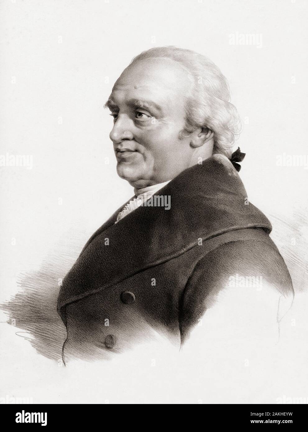 Frederick William Herschel, 1738 - 1822. Tedesco-nato astronomo inglese e compositore. Foto Stock