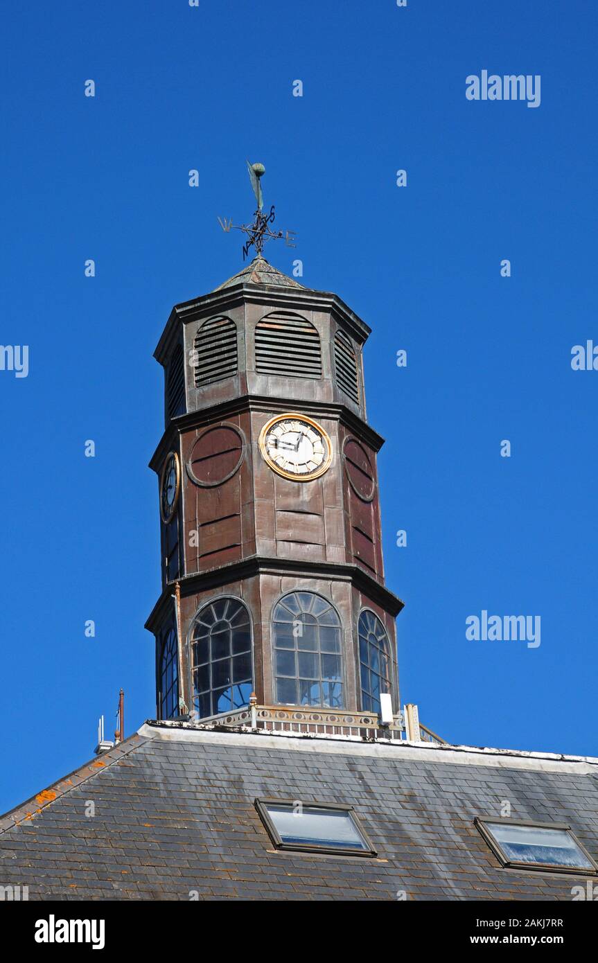 L'orologio del municipio, Kilkenny. Foto Stock