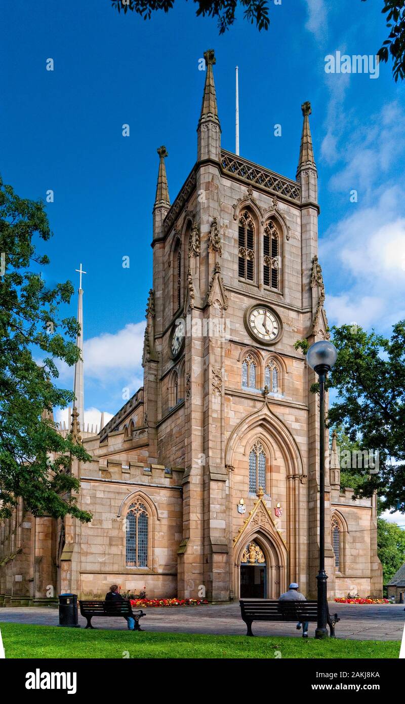 Cattedrale di Blackburn Foto Stock
