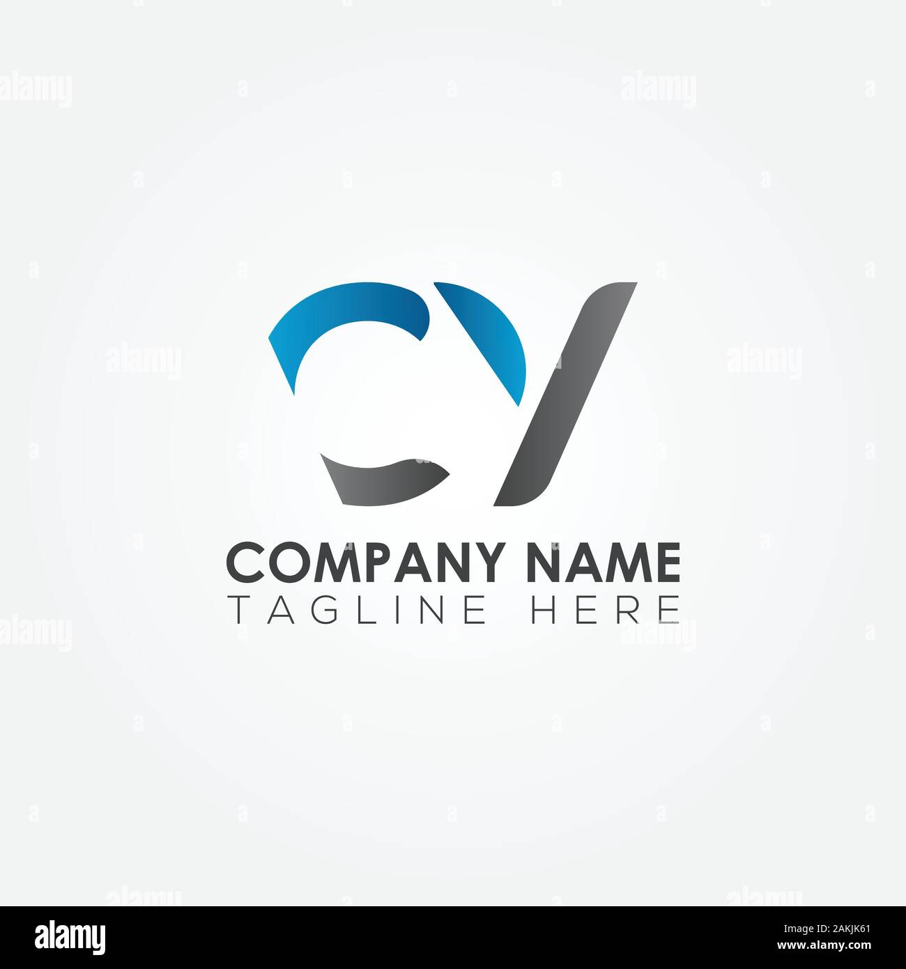 CY iniziale Lettera con logo moderno creativo Business Tipografia template vettoriale. Creative lettera astratta CY Logo Design Illustrazione Vettoriale