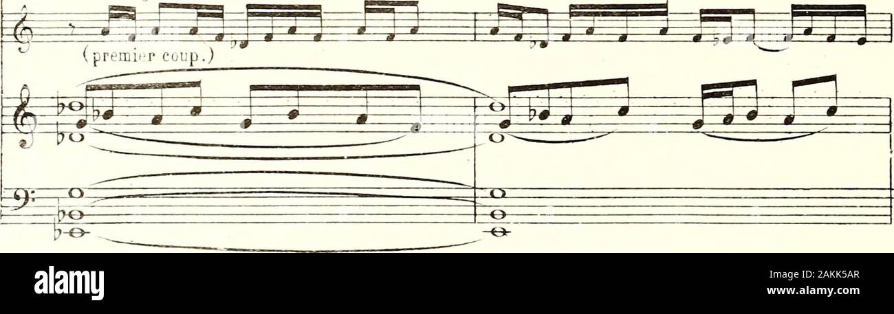 Le Coeur du moulin : pièce lyrique en deux actes . Trèslont (Le Vieux .Meunier et la mera se lèvent et prient) -1" ?? ?H7 1^ tJ^ ^ rf PgM^ -t^*- Ah! Les cIo-chesaus-si .avecletirgrandes voix ho un ge   LLOCHES ( laujîtlus soûue au vieux chuhnr). 177 Foto Stock