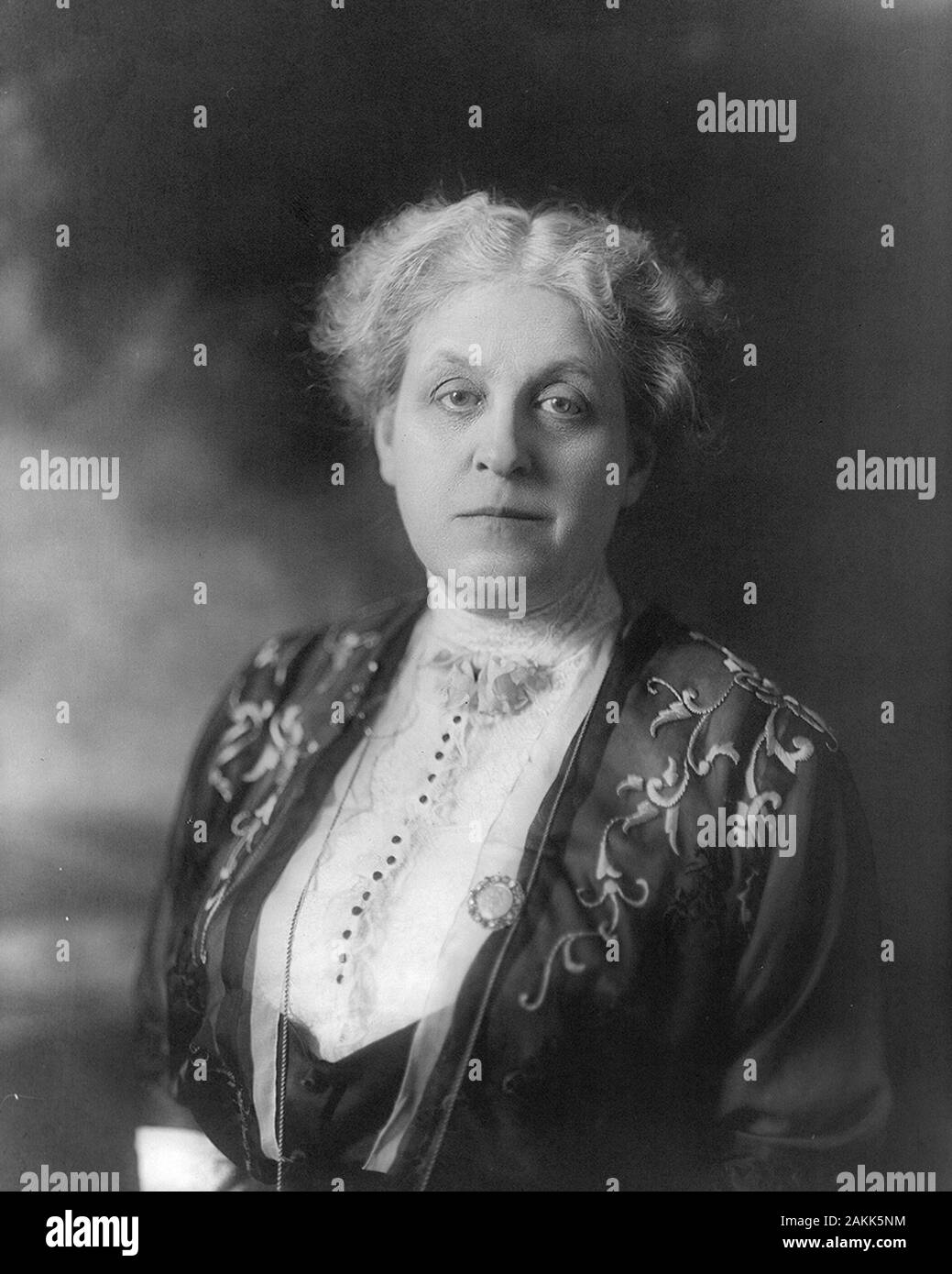 Carrie Chapman Catt, Carrie Chapman Catt (1859 - 1947) American il suffragio femminile leader che si è battuto per la XIX emendamento alla costituzione degli Stati Uniti, che negli Stati Uniti ha dato alle donne il diritto di voto nel 1920 Foto Stock