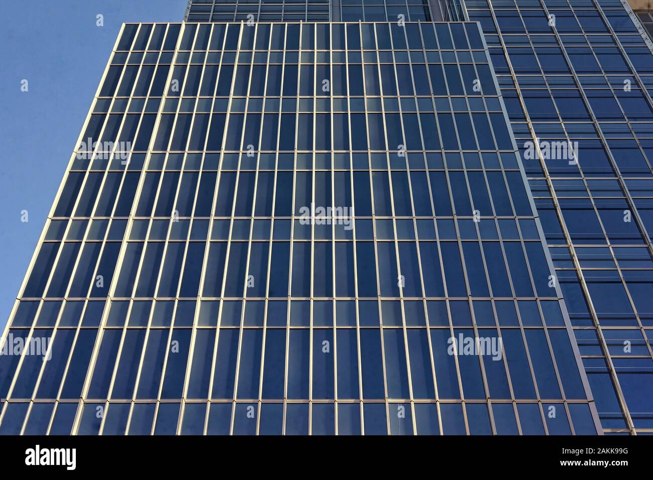 La Optiv Tower nel centro di Denver Foto Stock