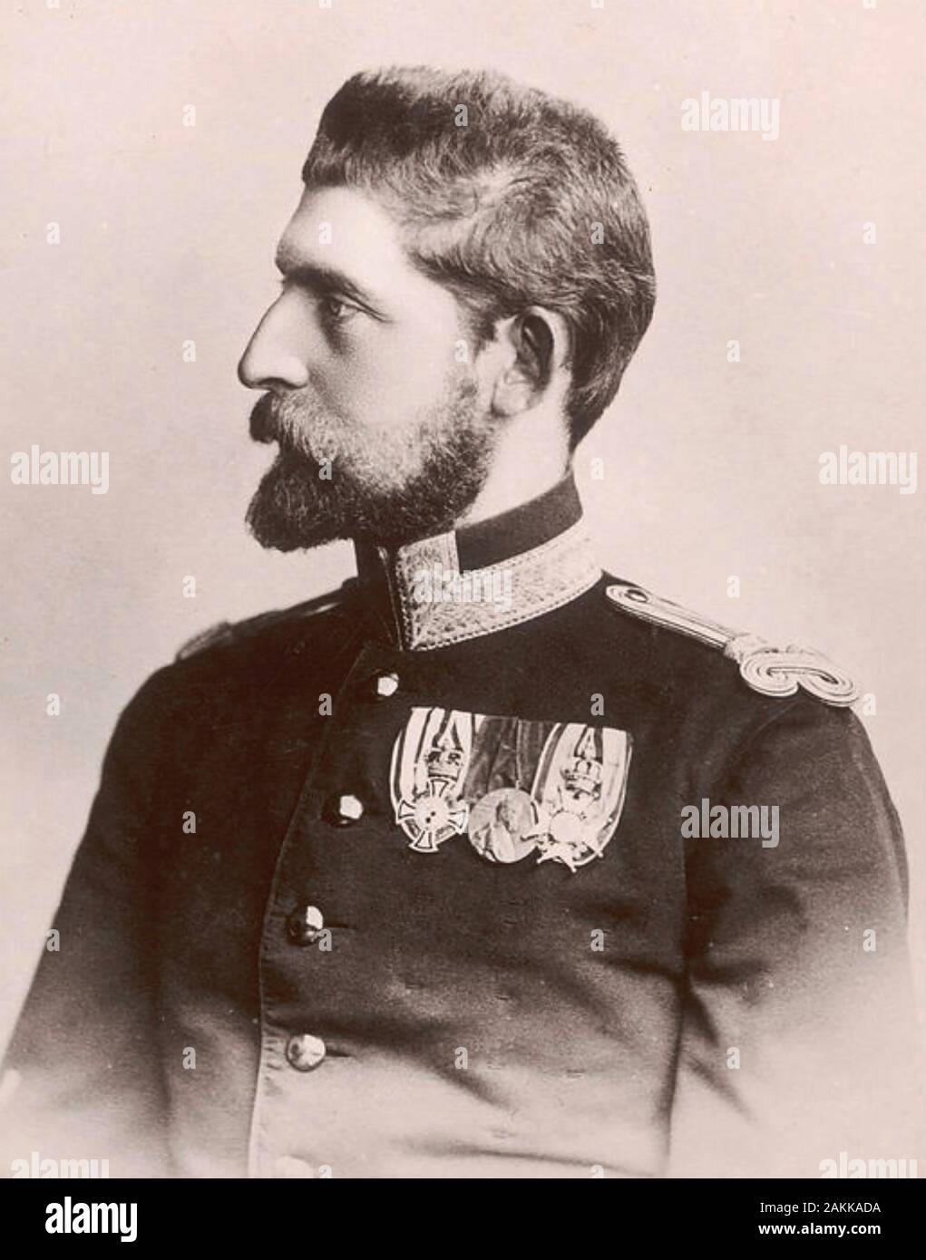 Ferdinando 1 DI ROMANIA (1865-1927) Foto Stock