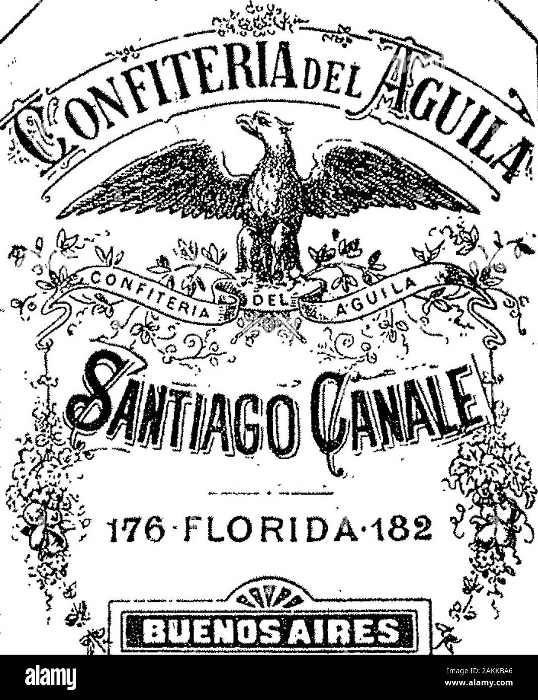 Boletín Oficial de la República Argentina1901 1ra sección . Noviembre 16 de 1901-José Parodí y C*.-Distinguir artículos de cigarrería y ta!baqueria, con excepción de cigarrillos.v-22 de noviembre Acta N 10.21*. *W? 176-FLORIDA-182 í Foto Stock