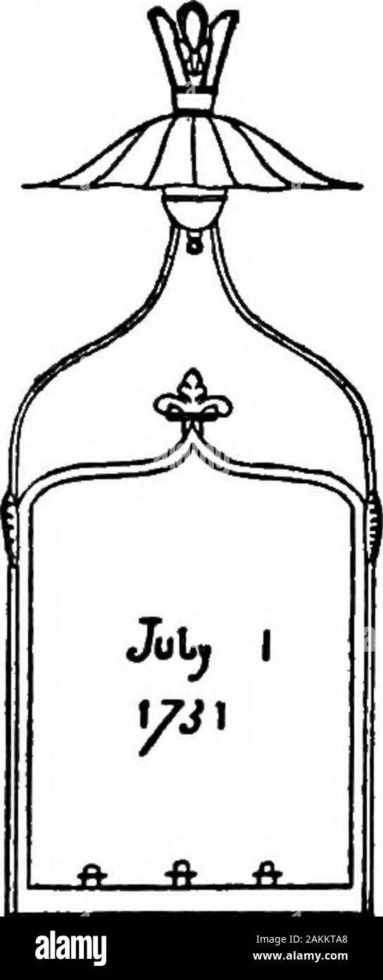 Il libro pratico di inizio American arti e mestieri . In Pennsylvania tedesco GHISA STOVEPLATE DA JOHN POTTS la cortesia di Henry Chapman Mercer, Esq., Font Hill, Doylestown, Bucks, Pennsylvania decorativi LAVORI IN METALLO 63 quindi di nuovo molto grazioso lampade pendenti o Ian-spine con lati di vetro, sono modellate in ferro battuto.la vecchia lampadina o lanthorn, mostrata nell'illustrazione(Fig. 4), realizzato per la biblioteca di Filadelfia nel 1731 andnow appeso proprio all'ingresso del presentbuilding, è un ottimo esempio di questo tipo di lightingequipment realizzato al più presto. Piastre di stufa e Fieebacks. Ma Foto Stock Il libro pratico di inizio American arti e mestieri . In Pennsylvania tedesco GHISA STOVEPLATE DA JOHN POTTS la cortesia di Henry Chapman Mercer, Esq., Font Hill, Doylestown, Bucks, Pennsylvania decorativi LAVORI IN METALLO 63 quindi di nuovo molto grazioso lampade pendenti o Ian-spine con lati di vetro, sono modellate in ferro battuto.la vecchia lampadina o lanthorn, mostrata nell'illustrazione(Fig. 4), realizzato per la biblioteca di Filadelfia nel 1731 andnow appeso proprio all'ingresso del presentbuilding, è un ottimo esempio di questo tipo di lightingequipment realizzato al più presto. Piastre di stufa e Fieebacks. Ma Foto Stock