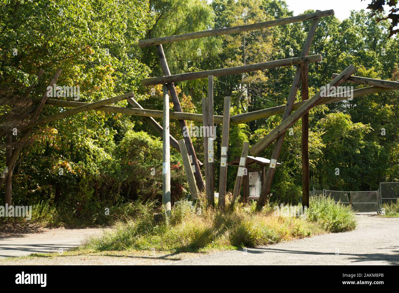 Habitat della giungla West Milford New Jersey Foto Stock