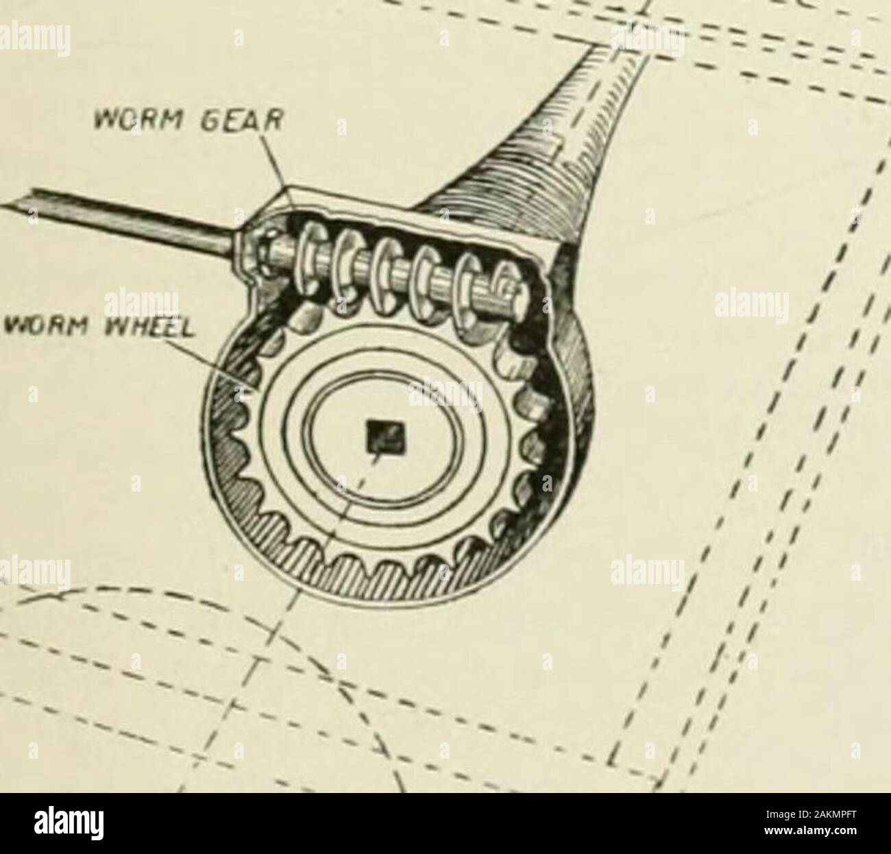 La scienza popolare mensile . m-guidato. Lo scorso anno venti-il due per cento dei carrelli sono stati Hsted worm-driven, mostrando così che la popularityof questa forma di trasmissione è aumentata. Per capire il motivo di questo greatincrease, uno deve prima conoscere il causefor qualsiasi forma di un ruotismo di transferringthe potenza del motore del carrello al rearwheels al fine di rendere il carrello sposta.La media del motore a benzina della truckof oggi gira alla velocità di fromI,GOO a 2.000 giri al minuto.It è fuori questione per il rearwheels per ruotano a qualsiasi velocità tali da causare avrebbero semplicemente a girare intorno en Foto Stock