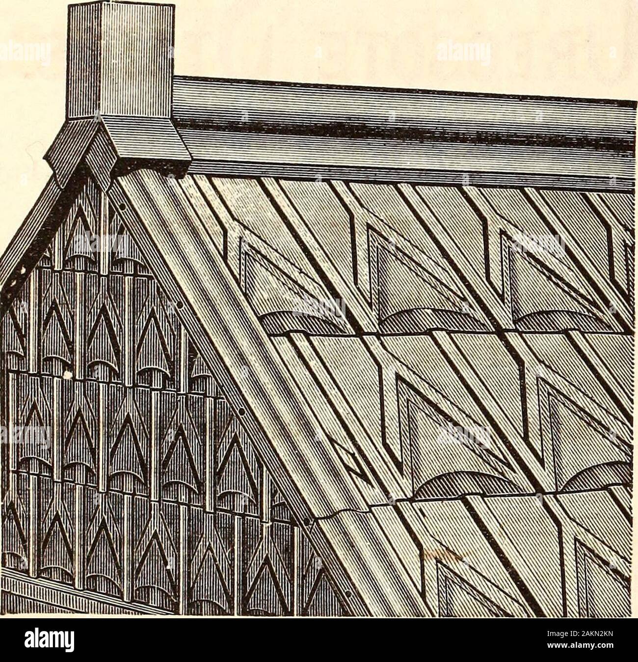 Il secolo illustrato rivista mensile . Il rotolamento tende alla veneziana. Al di fuori di veneziano.. Foto Stock