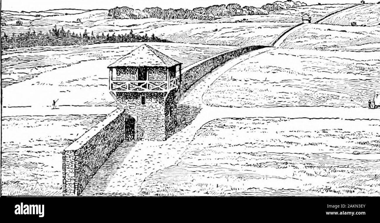 La storia dell'Europa, antica e medioevale: prima l'uomo, l'Orient, Grecia e Roma . dier Traiano. Ha catturato una roccaforte della Daciansafter un altro, e in due guerre infine distrussero il loro capitale.Dopo aver costruito un imponente ponte in pietra lungo il Danubio, Trajanmade Dacia una provincia romana e cosparso abbondante Romancolonies sul lato nord del grande fiume. I discendenti queste colonie nella stessa regione ancora chiamata Rumaniansand essi stessi la loro terra di Romania, una forma della parola romano. Traiano quindi ha rivolto la sua attenzione alla frontiera orientale, wherea gran parte del confine è stato f Foto Stock