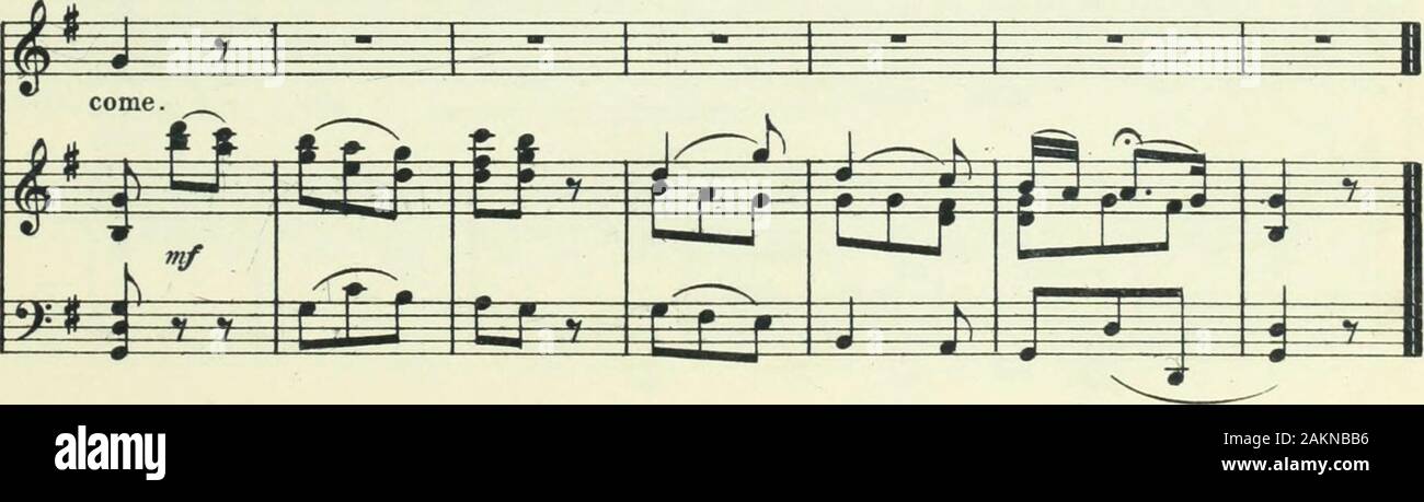 Canti sacri : un insieme standard di sacra assoli di migliori compositori . 14410 144 il signore il mio pastore è. (Mein Gott ist der mein Hirt.) nuovo adattamento in inglese. Andante onu poco mosso FRANZ LISZT. Foto Stock