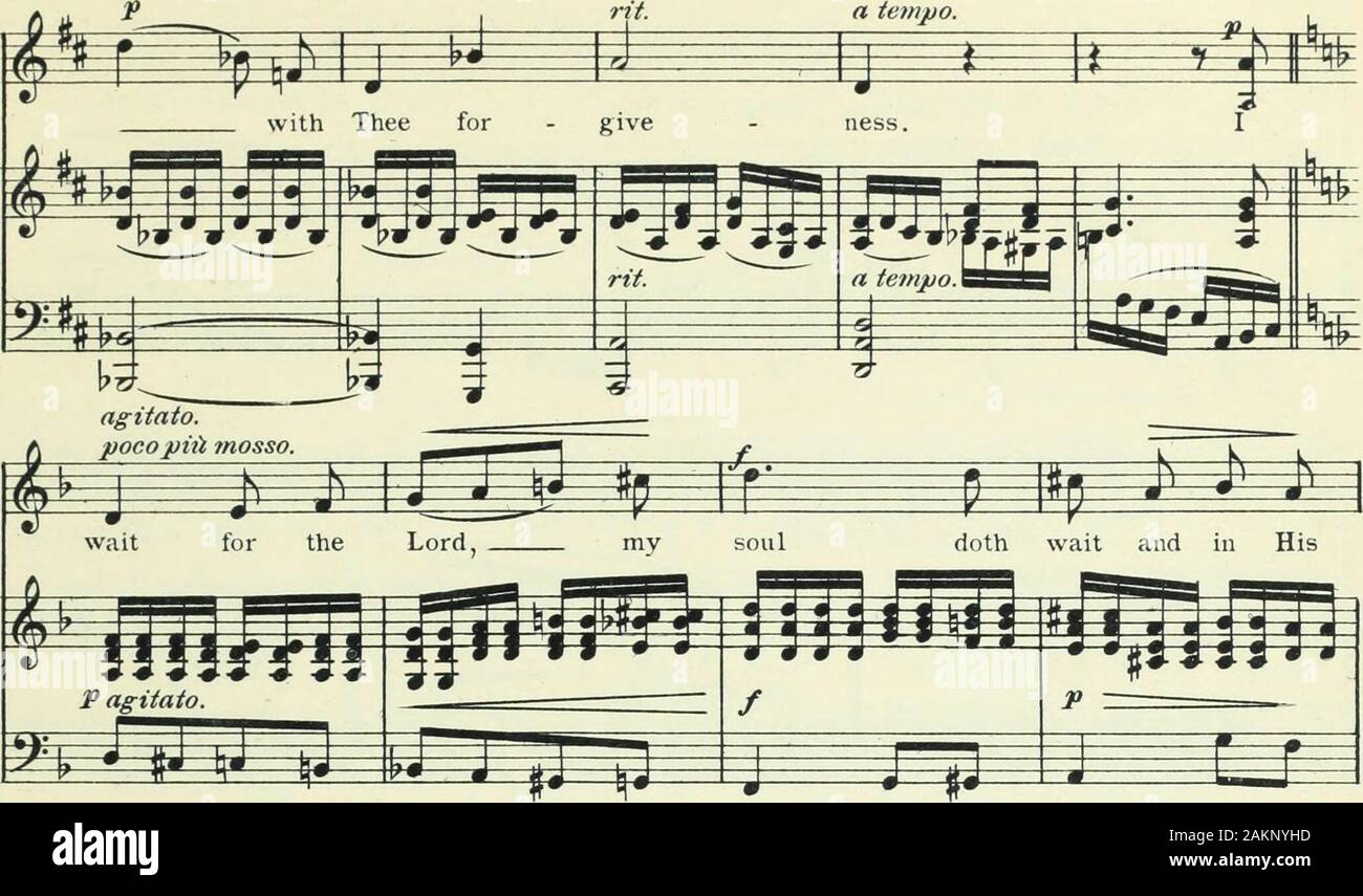 Canti sacri : un insieme standard di sacra assoli di migliori compositori . 14410 78. Foto Stock