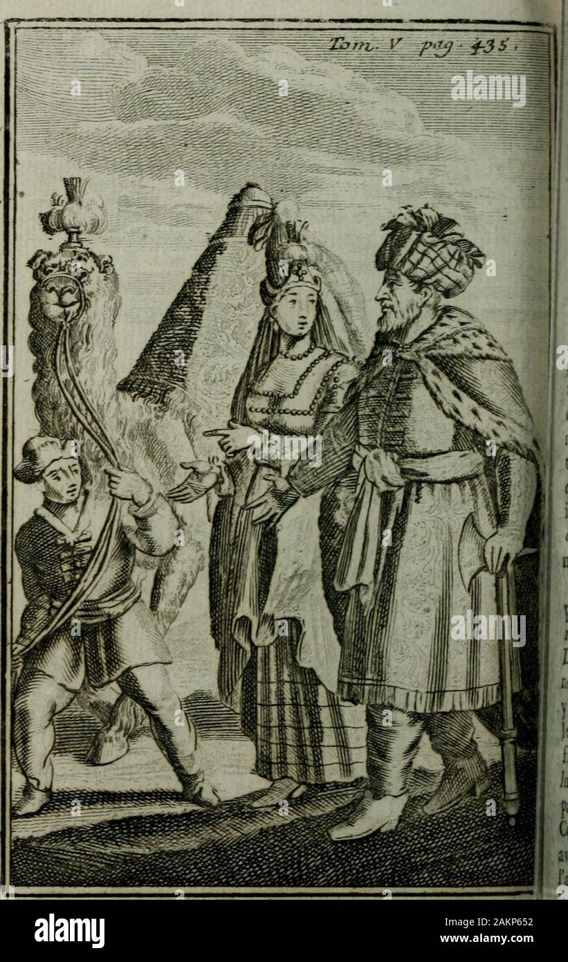 L'espion dans les Cours des princes chrétiens; . la terre , & la terre pille Le Ciel. Nous ne fommespas pliitôt conçiis, que nos âmes vagabondes fontprifes comme dans un pieee enchanté. Er quandnous mourons, zoppi ne faic autre chofequcfeTome V T 4 H VEfpîon dans les Cturs fSyi, cîébaraffer dun piege;pour tomber dans unaitrr^jPeu:-êcre ferons-nous encore eniprifonnez dansun corps humain ou peut-çcre dans quelque cho-fe de plus agréable. Cette étoile aimantée nousattirera peut-être au CIEL, ou peut-çcre lerons-nous engloutis par lenfer qui dévore tout. Cç"juà Dieu ne plaife. Ni toi ni moi, fava Foto Stock