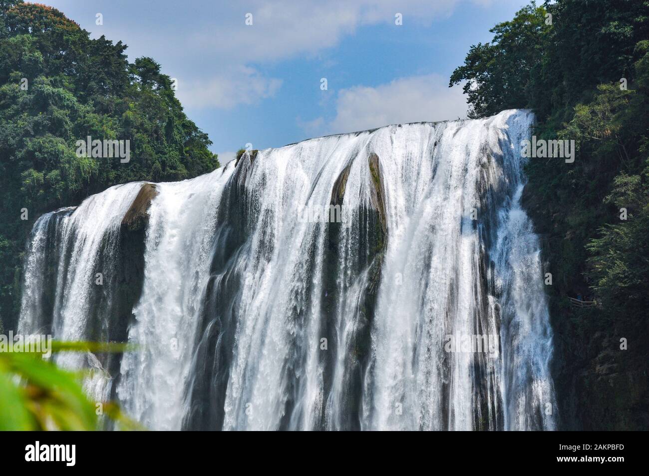 Cascata Huangguoshu nel guizhou Foto Stock