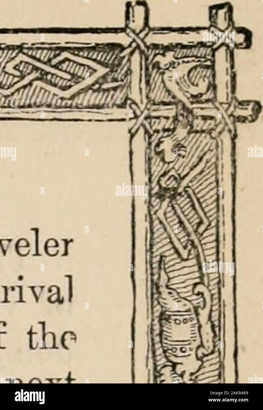 Antichità della Orient svelato, contenente una descrizione concisa delle notevoli resti di Re Salomone il tempio e memorizzare le città ,insieme a quelli di tutte le più antiche e rinomate città dell'Est, compresi Babilonia Ninive, Damasco e Susa . vestito del Druzesconsists maschio di una grossa tonaca di lana, che raggiunge finoal ginocchia. Questo indumento è nero con strisce bianche,ed è senza maniche. I pantaloni sono del samestuff, larghi, riuniti in sotto le ginocchia e fallingin piega a metà strada giù per la gamba. Il undergarmentis una lunga tunica (kombaz) di biancheria, con maniche raggiungere Foto Stock