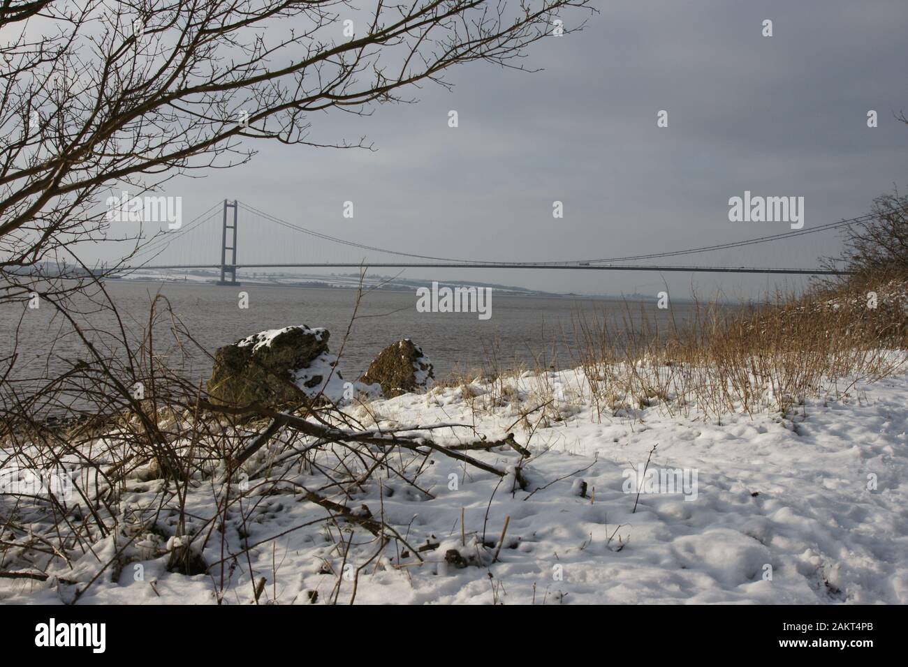 Paesaggi innevati Foto Stock