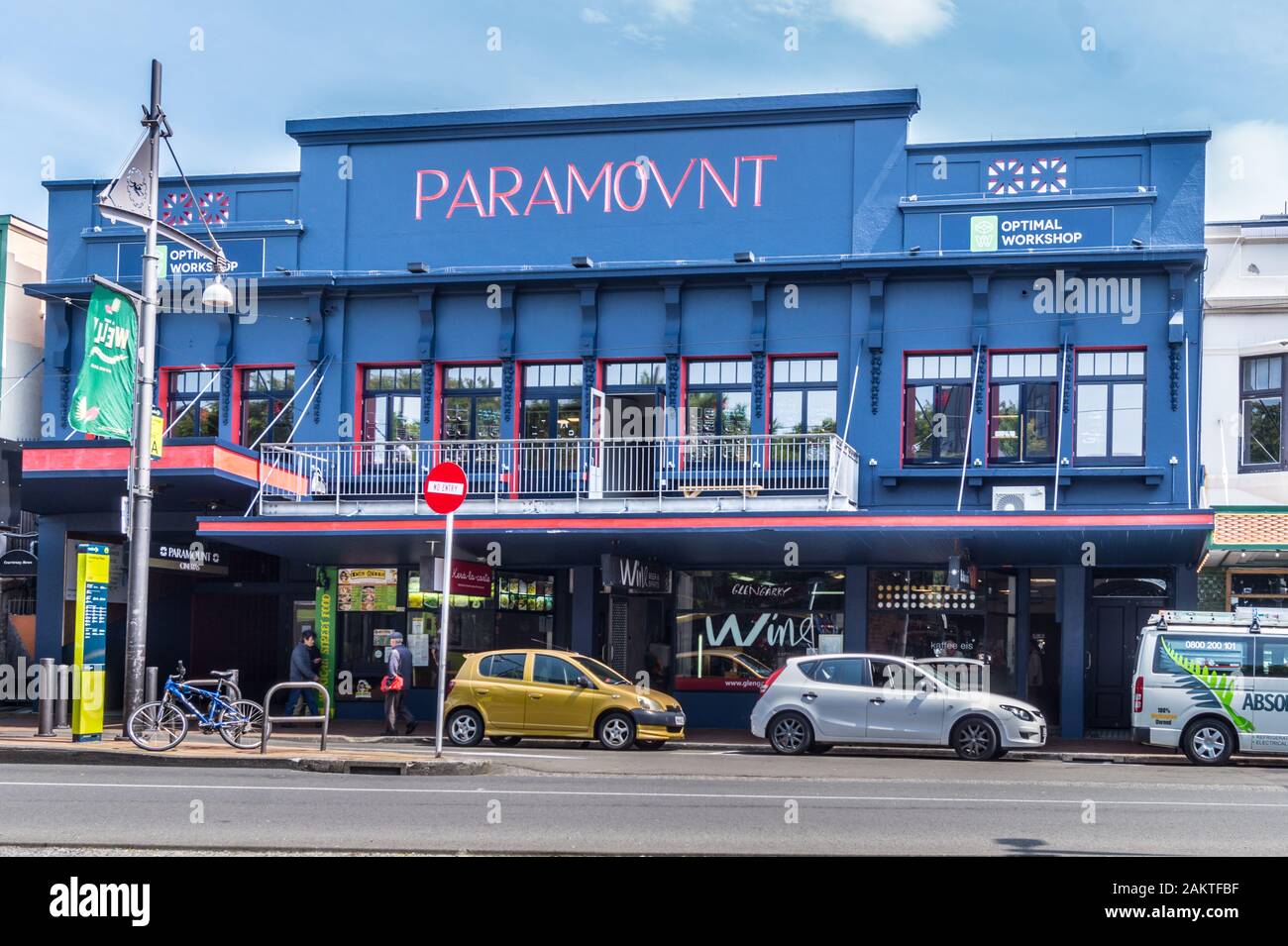 Paramount Theatre cinema, 1917-27, da James Bennie, Courtenay Place, Wellington, Nuova Zelanda Foto Stock