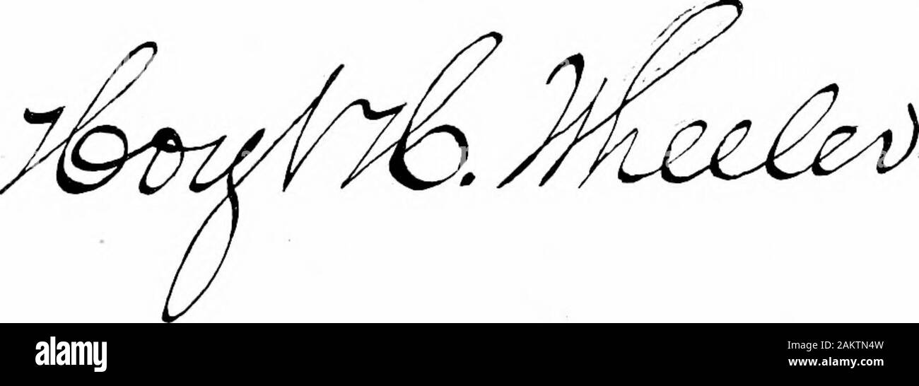 La storia di Chesterfield, Contea di Cheshire, N.H., dall' incorporazione del 'township numero uno,' dal Massachusetts, nel 1736, per l'anno 1881; . 485 ca.-yo/ia. Foster (7), b. Maggio 22, 1827.-(due d. in in-fantasia.)-^oy^ Henry (8), b. Il 30 agosto i%t^i.-FRANCESCO guerra-ren, b. Febbraio 8, 1836; m. Harriet Doty, di Craftsbury, Vt.Res. a Worcester, Massachusetts-Ann Viola, b. Nov. 11, 1838; m.M. Ponte di pozzi, di Springfield, Massachusetts-iVo^/"a" Fisk, b.feb. 18, 1841 ; m. Lizzie Waterman, di Springfield, wherehe res. Jonathan F., figlio di Giovanni (6), m., 28 luglio 1846, Mary Ann,,dau. di Elias marrone (q. v.) Res. in Chfd. Ch. : G Foto Stock