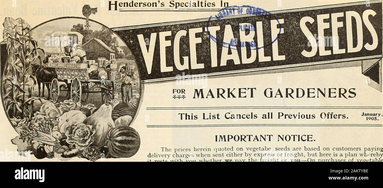 Catalogo all'ingrosso di sementi, attrezzi, fertilizzanti, insetticidi per giardinieri di mercato e i camionisti : la primavera 1905 Edition . CHARLES Henderson, presidente. £ o .£•3 flS H ft) "* o porq (I) CO S - P p n&gt; 5-o " "p. era CO W ts 0 o CO tr•8 n a- o* s raM -5 H t"o &gt; ra ra i- o X Wo CO SB n&GT;p. W CO K CO £ nP. W CO* cqs w S" era CO CO o © c&GT;z H PETER HENDERSON & Co., New York.-catalogo all'ingrosso. f-specialità jendersons I. HENDERSONS Palmetto asparagi. Inizio, Grandi uniformi,prolifico e malattia=resistere. Il Palmetto è superiore a qualsiasi otherAsparagus; è molto prima, anche una migliore Foto Stock