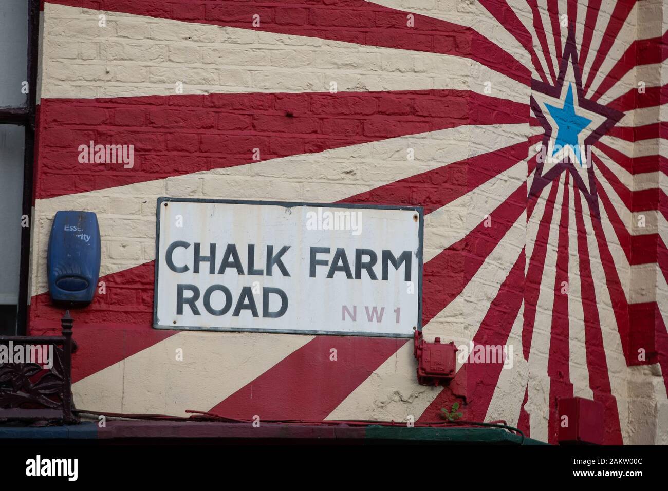 Vista generale di Chalk Farm Road, Camden, London. Foto di PA. Picture Data: venerdì 10 gennaio, 2020. Foto di credito dovrebbe leggere: Aaron Chown/PA FILO Foto Stock